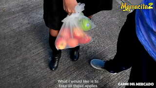 CARNE DEL MERCADO - Luna Castillo - Hard Fucks With And Blows Alex Sexy Moreno Colombiana